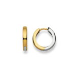 Hoop Earrings with 750 gold