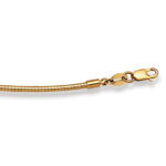 Collana Catena 42 cm Catena Omega 1,7 mm Oro Giallo 750