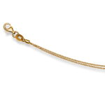 Collana Catena 42 cm Anker Rotonda 0,6 mm Oro Giallo 750