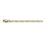 Chain Necklace  40 cm Figaro Chain 2.3 mm Yellow Gold 750
