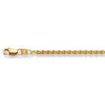 Bracelet Chaîne Zopf 19 cm Or jaune 750