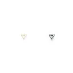 Boucle d'oreille Single Stud Eagel en or blanc 750
