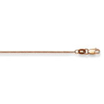Collana Catena 45 cm Panzer sabbiato 1,2 mm Oro rosa 750