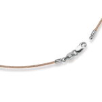 Collana Catena 42 cm Catena Omega 1,1 mm bicolore Oro 750