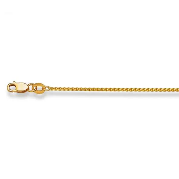 313604194 Chain Necklace 42 cm Zopf 1.1 mm Yellow Gold 585 – Bild 1