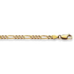 Chain Necklace  45 cm Figaro Chain 3.6 mm Yellow Gold 585